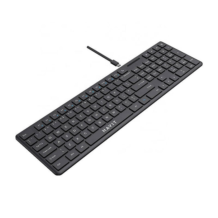 Клавиатура Havit KB252, черна