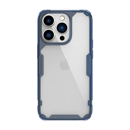 TPU кейс Nillkin Nature Pro за Apple iPhone 14 (син)