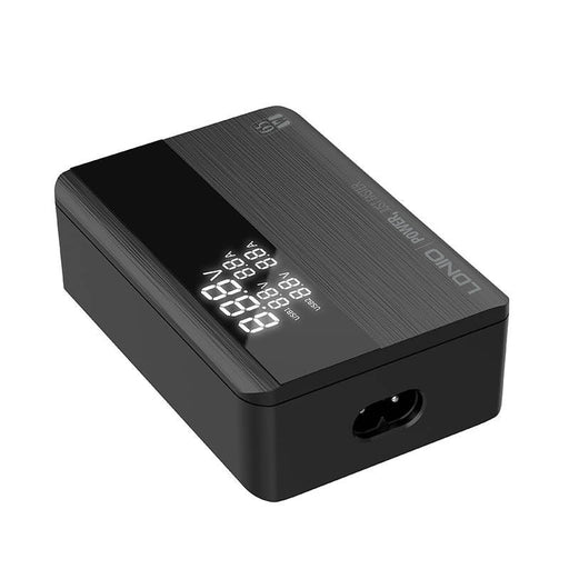 Зарядно устройство LDNIO A4808Q 2x USB USB - C 65W Черен