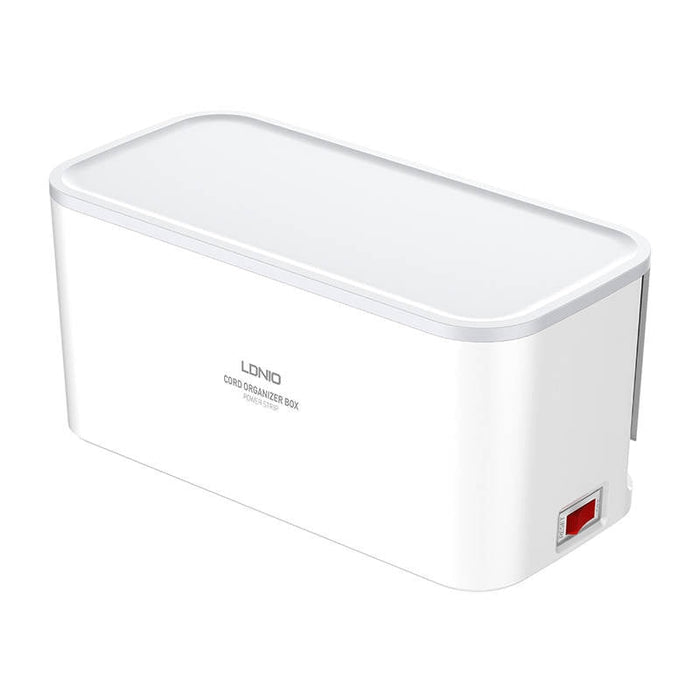 Разклонител LDNIO SE5334, 5 AC гнезда, 3x USB, 2m, бял