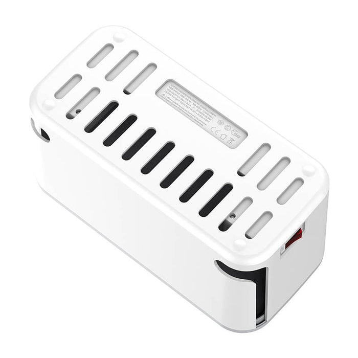 Разклонител LDNIO SE5334, 5 AC гнезда, 3x USB, 2m, бял