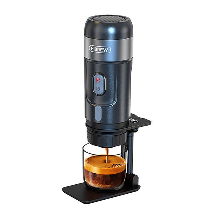 Преносима 3в1 кафемашина HiBREW H4A-premium с адаптер и калъф за пренасяне, 80W, 15 бара