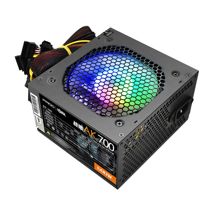 Захранване за компютър Aigo AK700 RGB черно