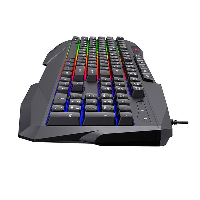 Гейминг клавиатура Havit KB876L RGB черна