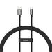Кабел Baseus Superior Series USB към USB - C 65W PD 1m Черен