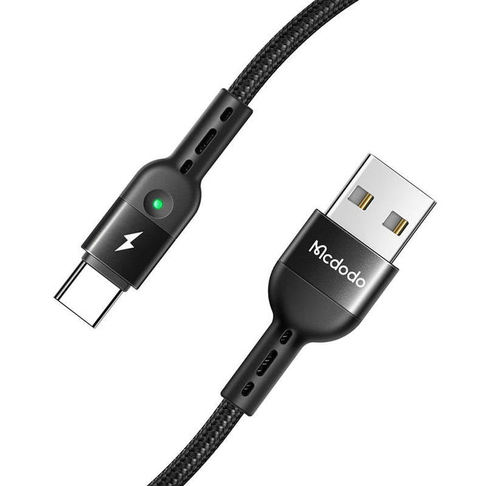 Кабел Mcdodo Omega CA-6420, USB към USB-C, 1.8m, черен