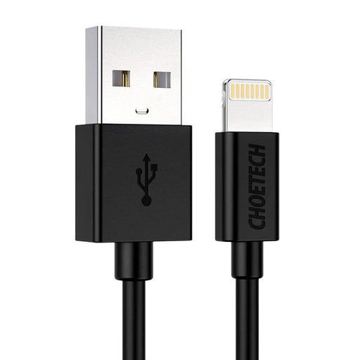Кабел Choetech IP0026 USB to Lightning 1.2m черен
