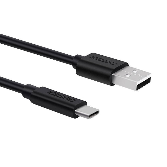 Кабел Choetech AC0002, USB към USB-C, 1m, черен