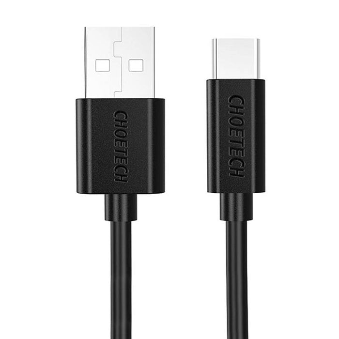 Кабел Choetech AC0002 USB към USB - C 1m черен