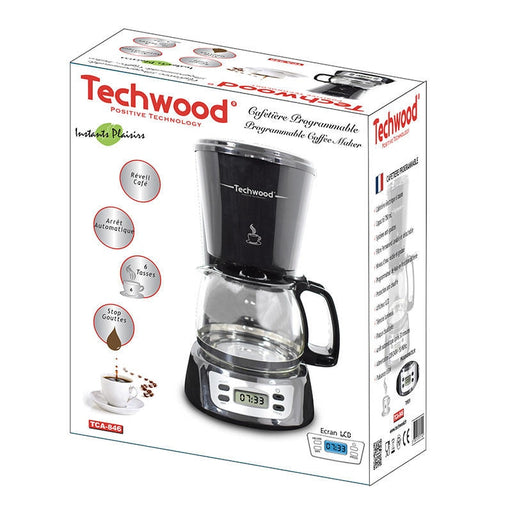 Кафемашина Techwood TCA - 846 750ml 650W 220 - 240V черна