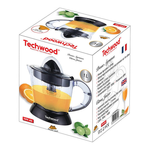 Сокоизтисквачка Techwood 1l черна