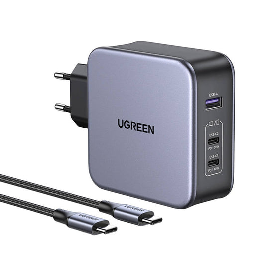 UGREEN CD289 Power зарядно 2x USB - C 1x USB - A GaN