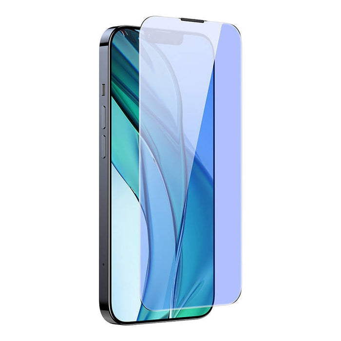 Скрийн протектор от закалено стъкло Baseus, с филтър против синя светлина, 0.4mm за iPhone 14 Plus/13 Pro Max