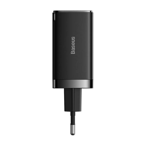 Адаптер Baseus GaN5 Pro 2xUSB - C + USB 65W черен