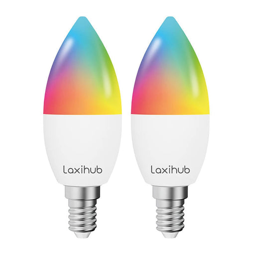 Смарт LED крушка Laxihub LAE14S Wifi Bluetooth TUYA 2бр.