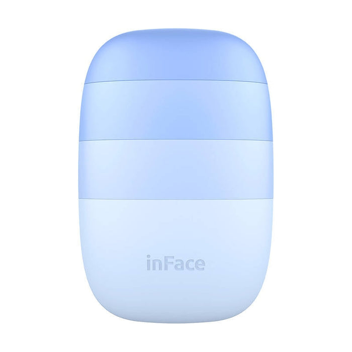 Електрическа звукова четка за почистване на лице InFace MS2000 pro, 400mAh, IPX7 ,синя