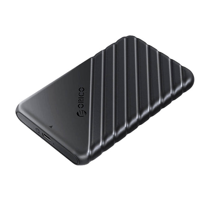 Външна кутия за хард диск Orico 2.5' HDD / SSD, 6 Gbps, USB-C 3.1 Gen1, черна