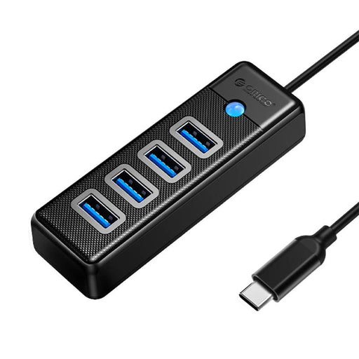 Хъб Orico USB - C към 4x USB 3.0 5 Gbps 0.15m черен