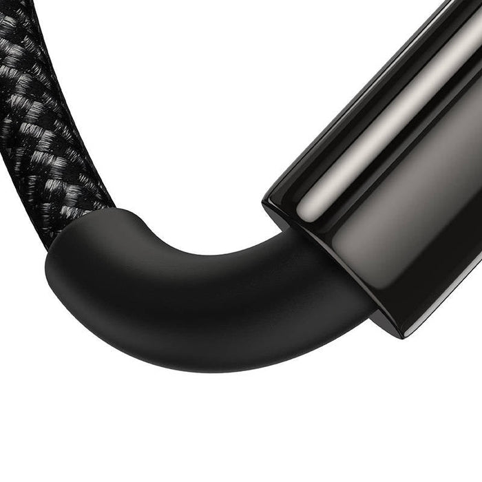 Кабел Baseus Tungsten Gold USB към USB-C 100W 1m черен