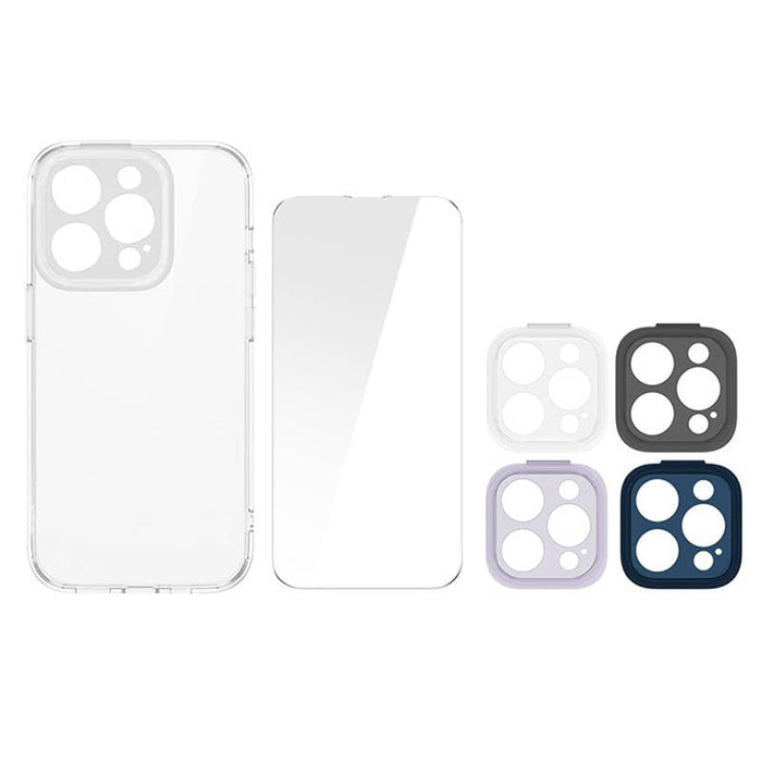 Кейс Baseus Illusion за iPhone 14 Pro с рамки