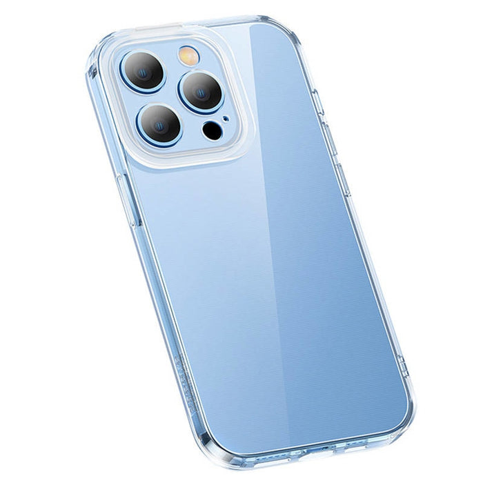 Кейс Baseus Illusion за iPhone 14 Pro Max, с рамки за камерата, скрийн протектор от закалено стъкло и почистващ комплект