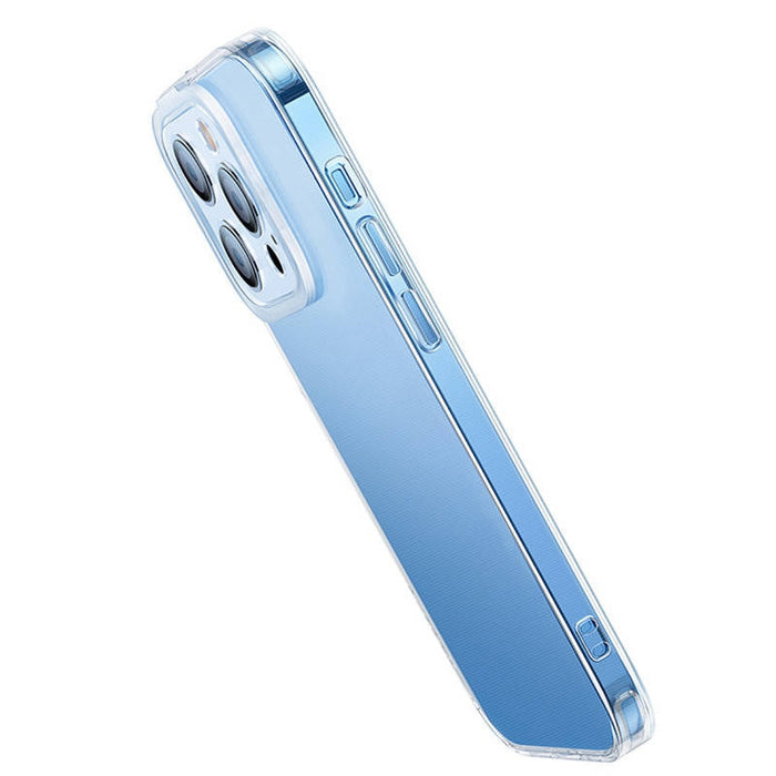 Кейс Baseus Illusion за iPhone 14 Pro Max, с рамки за камерата, скрийн протектор от закалено стъкло и почистващ комплект