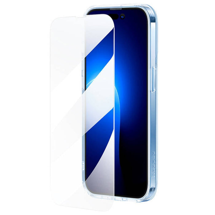 Кейс Baseus Illusion за iPhone 14 Pro Max, с рамки за камерата, скрийн протектор от закалено стъкло и почистващ комплект