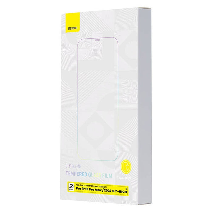 Скрийн протектор от закалено стъкло Baseus 0.3mm за iPhone 14 Plus/13 Pro Max, 2бр.