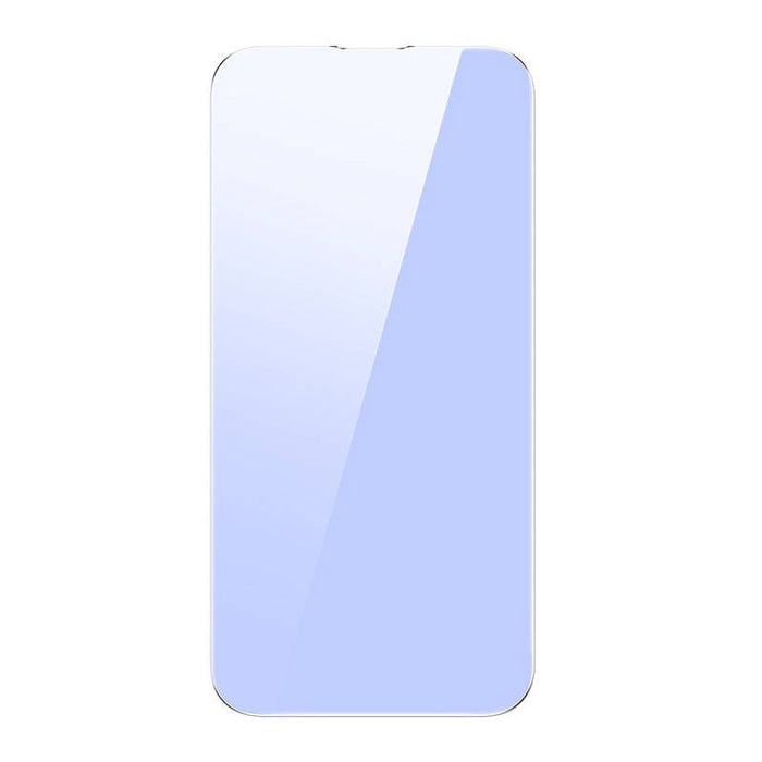 Скрийн протектор от закалено стъкло Baseus 0.3mm за iPhone 14/13/13 Pro, с филтър против синя светлина, 2бр.