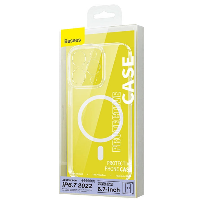 Кейс Baseus Crystal Magnetic за iPhone 14 Plus със