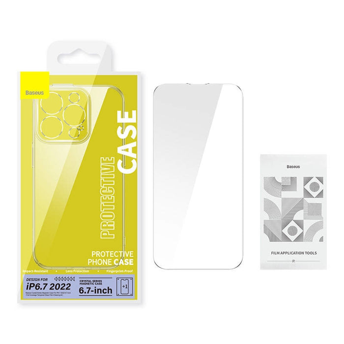 Кейс Baseus Crystal Magnetic за iPhone 14 Plus със