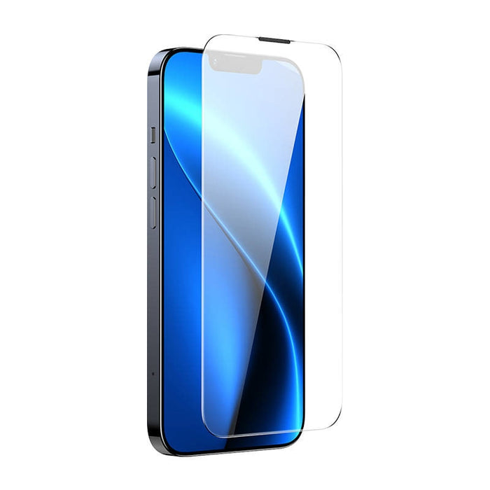 Скрийн протектор от закалено стъкло Baseus Crystal 0.3mm за iPhone 14/13/13 Pro, прахоустойчив, 2бр.