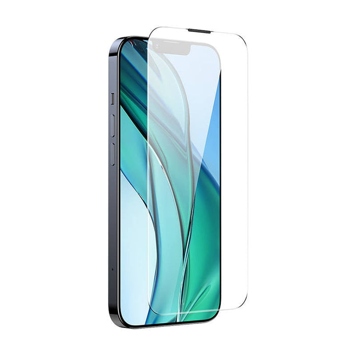 Скрийн протектор от закалено стъкло Baseus Crystal 0.3mm за iPhone 14 Plus/13 Pro Max, прахоустойчив, 2бр.