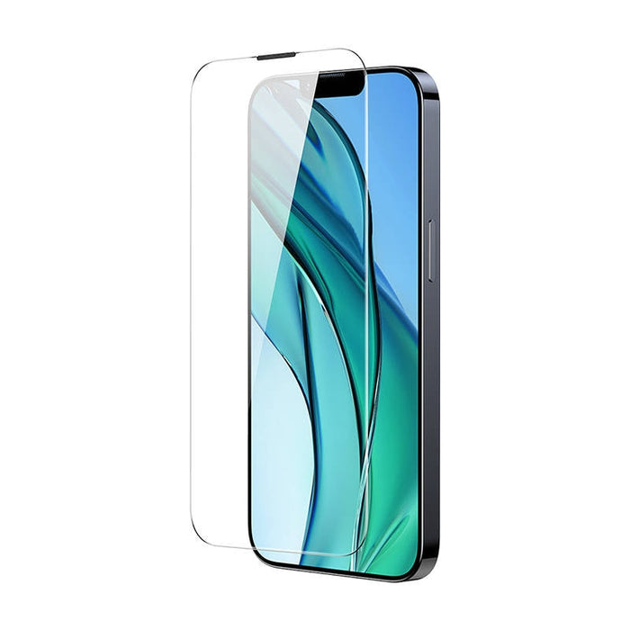 Скрийн протектор от закалено стъкло Baseus Crystal 0.3mm за iPhone 14 Plus/13 Pro Max, прахоустойчив, 2бр.