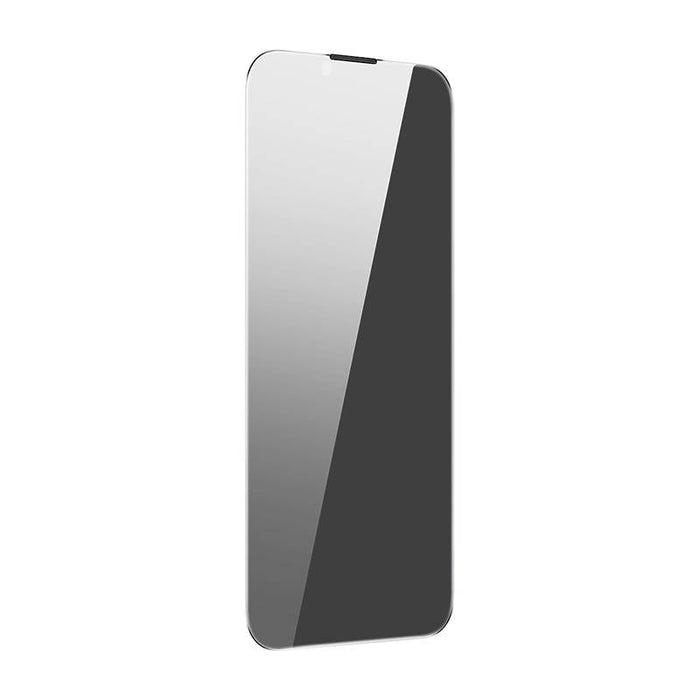 Скрийн протектор от закалено стъкло Baseus Crystal 0.3mm за iPhone 14 Plus/13 Pro Max, с филтър за поверителност, прахоустойчив