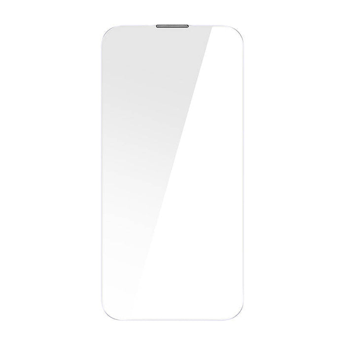Скрийн протектор от закалено стъкло Baseus Crystal 0.3mm за iPhone 14 Plus/13 Pro Max, прахоустойчив, 2 броя