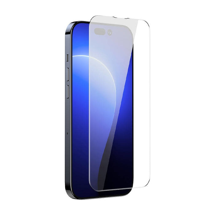 Скрийн протектор от закалено стъкло Baseus Crystal 0.3mm за iPhone 14 Pro, удароустойчив, 2бр.
