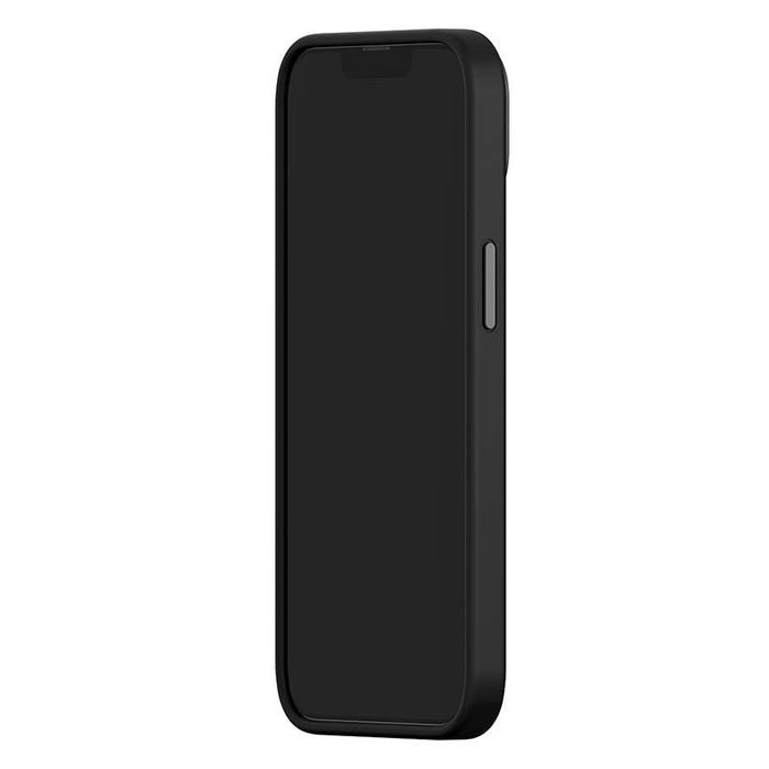 Кейс Baseus Liquid Silica за iPhone 14, със скрийн протектор от закалено стъкло, черен
