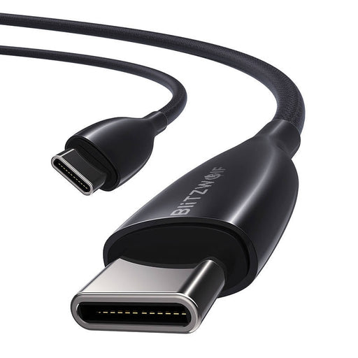 Кабел BlitzWolf BW - TC24 USB - C към 100W 5A 0.9m черен