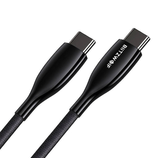 Кабел BlitzWolf BW - TC24 USB - C към 100W 5A 0.9m черен