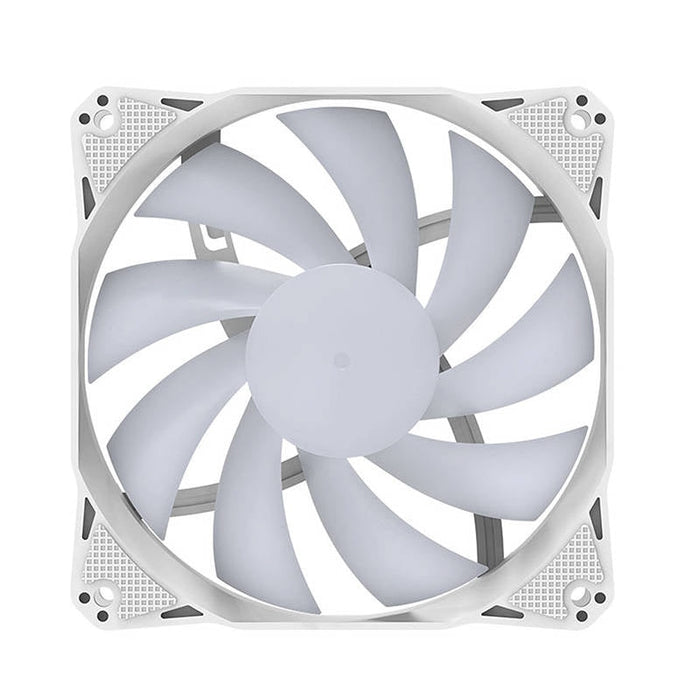 Гейминг воден охладител Darkflash DA240, LED, 2x 120x120, бял
