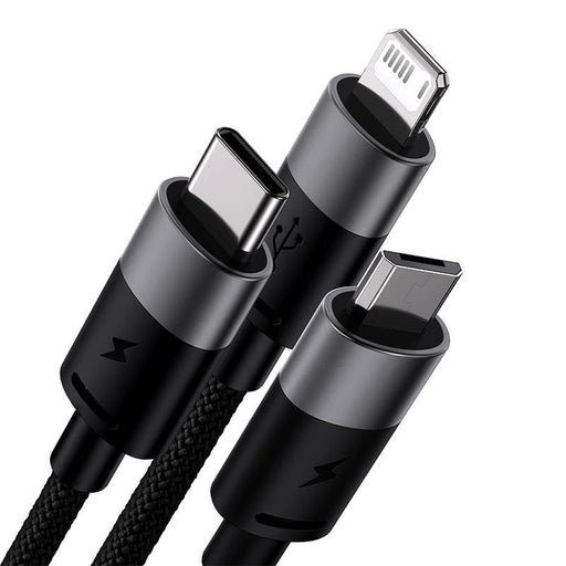 3в1 Кабел Baseus StarSpeed Series USB към USB