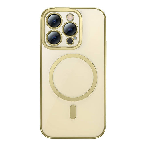 Калъф Baseus Glitter Magnetic за iPhone 14 Pro Max Златен