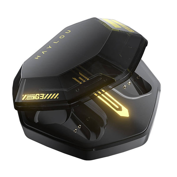 Безжични слушалки Haylou G3, TWS, Bluetooth	5.2, 545mAh, RGB, черни