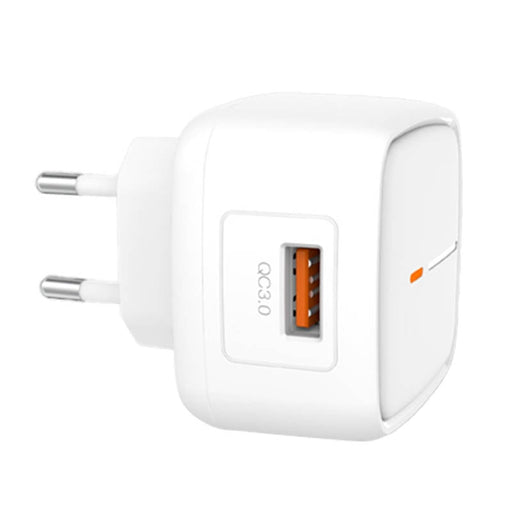 Адаптер XO L59 1x USB 18W Quick Charge 3.0 бял