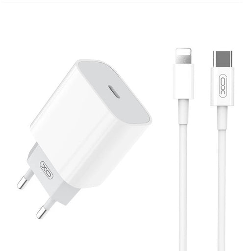 Адаптер XO L77 USB - C с към Lightning кабел 1m бял