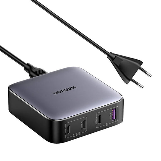 Зарядно устройство UGREEN CD328 Nexode 3x USB-C USB-A GaN