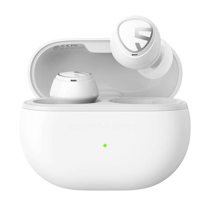 Безжични слушалки Soundpeats Mini Pro, Bluetooth 5.2, IPX5, бели