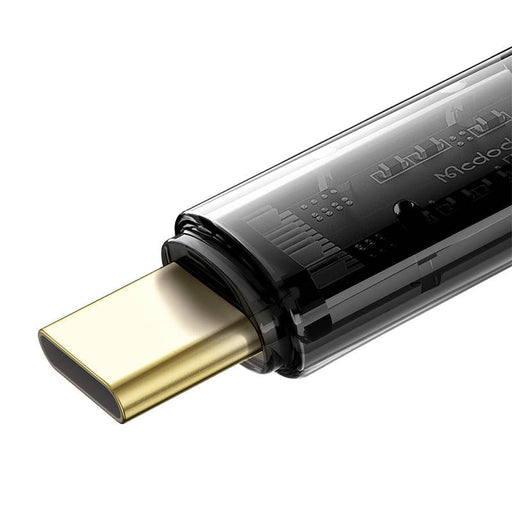 Кабел Mcdodo CA - 2090 USB към USB - C cable 6A 1.2m Черен