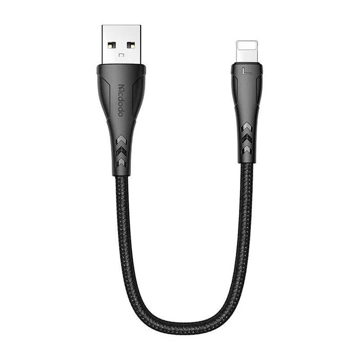 Кабел Mcdodo CA - 7440 USB към Lightning 0.2m Черен